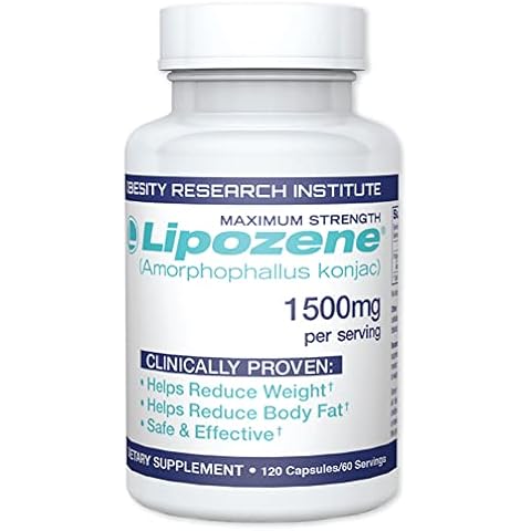 Lipozene MEGA Bottle - 120 Capsules Cover