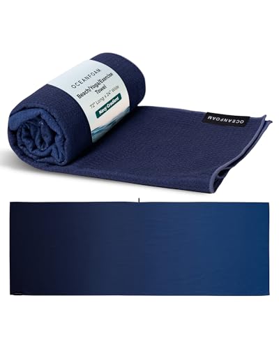 Oceanfoam Beach Towel &ndash; Lightweight, Absorbent, Quick-Drying, Sand-Resistant, Non-Slip &ndash; Ideal...