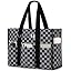 Dark Gray Checkered