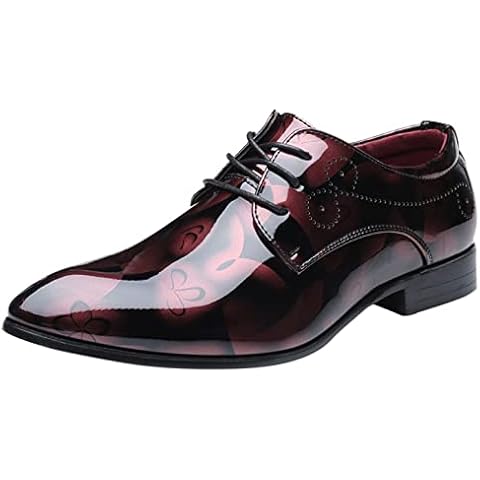 Men's Classic Leather Oxfords for Office Cover