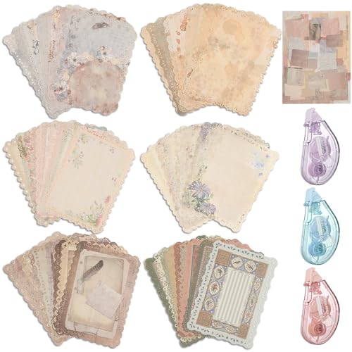 Papier scrapbooking texturé vintage Sublaga pour réussir vos décorations d'album