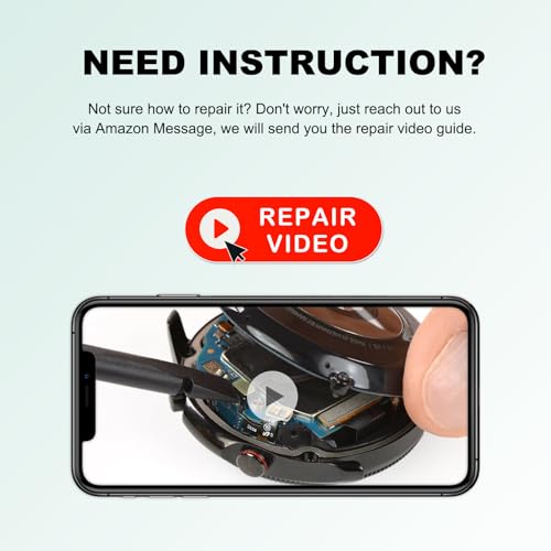 Replacement Battery Kit Compatible with Apple Watch Series 1 42mm A1579, with Tools, Manual, Tape by BATLABB - Used condition - Image 6