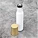 12-Pack 10ml White Glass Roller Bottles with Brushed Gold Leakproof Caps – Refillable Roll-On Bottles with Updated Roller Insert for Essential Oils, Serums, Perfumes, and DIY Aromatherapy