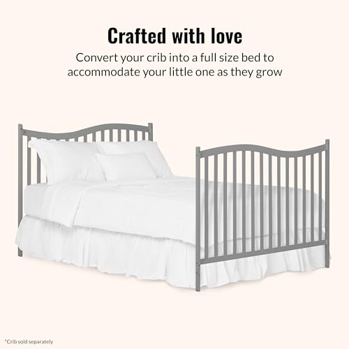 Image of Dream On Me Universal Bed Rail, Steel Grey