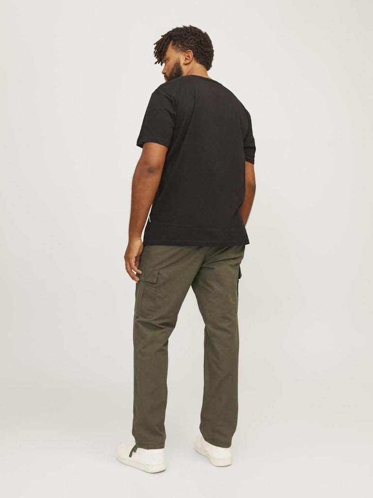 JACK&JONES PLUS Jpstkane Jjbarkley Cargo Pant Noos Pls - bojówki Mężczyźni