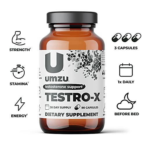 UMZU Testro-X - 30 Day Supply - Natural T Booster - Natural Formula - Promote Proper Hormonal Function - Support Healthy… - Image 6