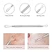 Professional Blackhead and Blemish Remover -Pimple Comedone Removal 2-in-1 Extractor Tool -by La Chat (Short)
