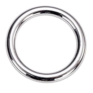 Hewhite Metall O-Ring 2,5 cm 6 Stück