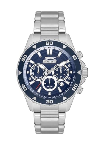 SLAZENGER Analog Blue Dial Mens Watch-SL092250203 (B0CTTRZKMD) Amazon Price History, Amazon Price Tracker