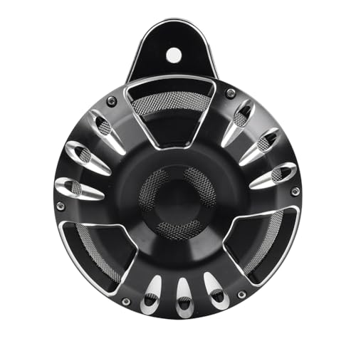 Cubierta bocina Bacar Horn H aluminio para Harley XL miniatura 2