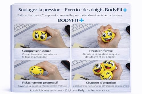 Renforcement doigts et poignets optimal grâce au kit de pince réglable Bodyfit+ - 4