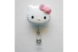 Cutie 3D Kitty Cat Inspired Hello Kitty Badge Clip