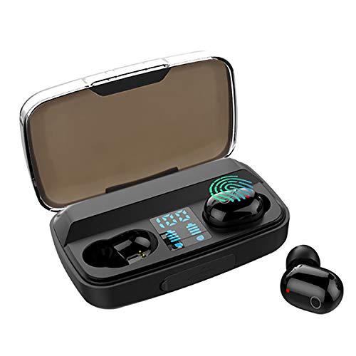Bluetooth Earbuds V5.0, Ownta Bluetooth Headphones With Charging Case,LED Power Display Screen,IPX8 Sports Headsets Bass Stereo Sound Built in Mic compatible with iPhone/Samsung/iPad