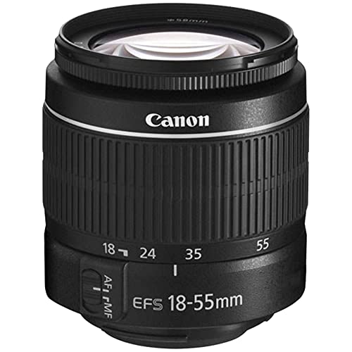 Canon EOS 2000D / Rebel T7 DSLR Camera with EF-S 18-55mm + 500mm Preset Manual Focus Lens + SanDisk 32GB Card + Tripod + Case + MegaAccessory Bundle (23pc Bundle), Black /Multicolor (Renewed) - Thumbnail 3
