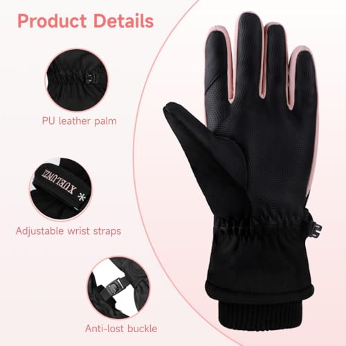 Guantes térmicos de mujer Tressify antideslizantes para usar el móvil en invierno 2