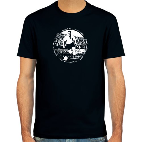 T-Shirt Helmut Rahn der Boss vetement mode foot rétro vintage homme