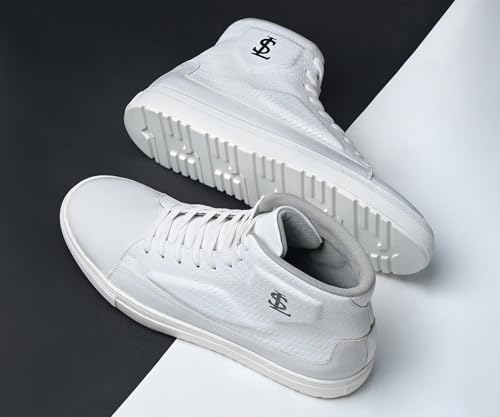 Image of LOUIS STITCH All Day Wear Lace-Up for Men | Comfortable Sneaker | LSP-SNK-AVI-High Ankle Lace-Up