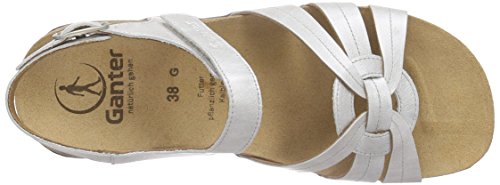 Ganter Giulia, Weite G, Sandali da Donna, (Argento...