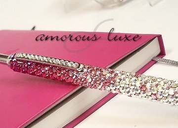 amorous luxe ボールペン 「マリアージュ」 グラデーション Amazon | ボールペン スワロフスキークリスタル 『マリアージュ