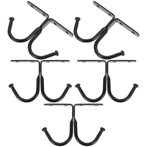 CHICAMPERA 10個 壁掛けフック 強耐荷重 アンティーク調コート掛け タオルハンガー バスルーム収納 玄関や倉庫用実用的掛け具