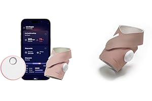 Owlet Dream Sock® Smart Baby Monitor | Replacement sock only (Dusty Rose)...