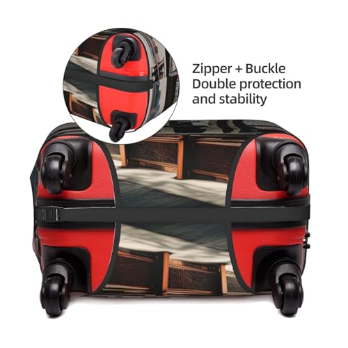 Housse élastique pour valise X-Large blanche de qualité supérieure