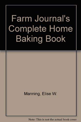 Farm Journal's Complete Home Baking Book 0385149158 Book Cover