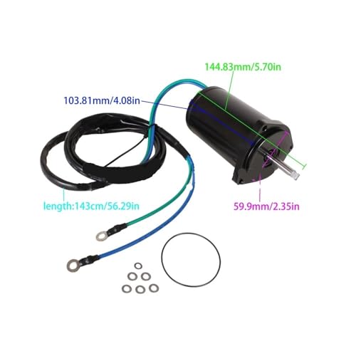 Moteur de trim inclinable pour ajuster l'assiette du bateau - 4