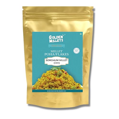 GOLDEN MILLETS Jowar Millet Flakes 500gm Today's Deals
