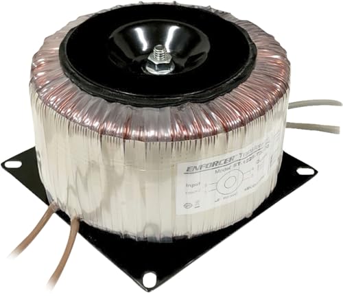 Seco-Larm ST-1228-T350Q Enforcer Toroidal Transformer; Temperature Fuse Protected; Transient Voltage Suppressor Protected; Mounting Plate for Easy Installation