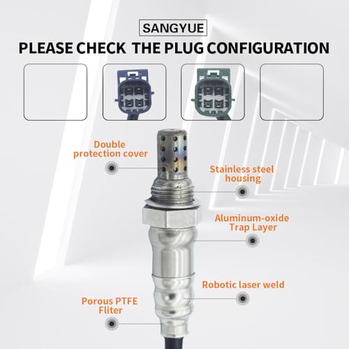 Sensor de Oxígeno Downstream para Nissan y Infiniti miniatura 2