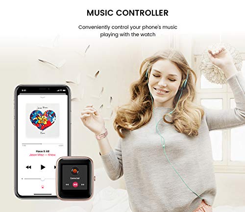 Fitpolo IDW19 Smart Watch For Women,1.8 Inch Touchscreen Fitness Tracker Bluetooth Call Alexa Spo2 Heart Rate Monitor Sleep Calorie Step Counter Waterproof Activity Tracker And Smartwatch thumb #6