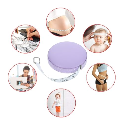 Cinta métrica flexible retráctil para cuerpo y ropa miniatura 3