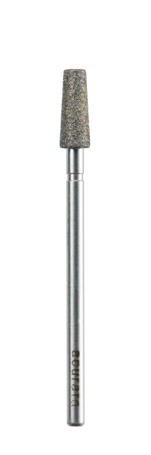 Diamantschleifer Mittlere Körnung – Konus Form Flach, 10 Mm Länge, Für Nagelpflege Und Fußbehandlung