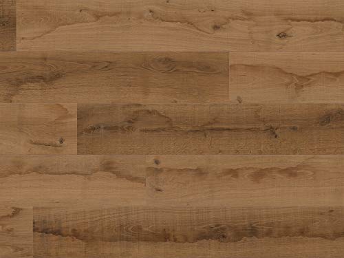Kaindl Klick Laminat Eiche dunkel | 2,4qm Laminat Bodenbelag Oak Native aged ✓schnelle klick Montage ✓klassisch & authentisch ✓für zeitloses & modernes Wohnen | Eiche Klicklaminat 8mm