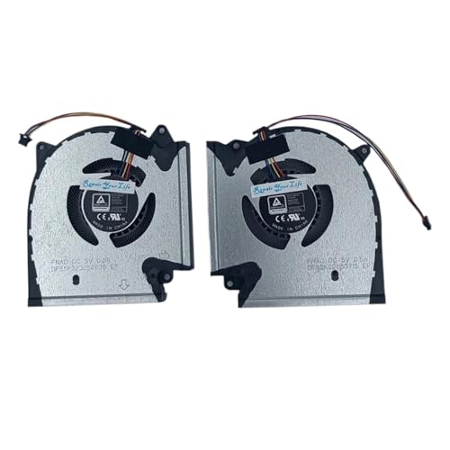 JJKSKV Ventilador De Refrigeración For Portátil ASUS Strix G513QE QC G513IC G513IE IH G713IH, 13NR0510P01011 13NR0510P0201 FNAC FNAD 5 V(CPU GPU Both)