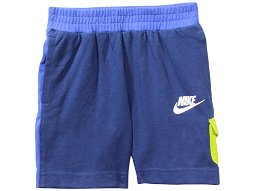 Nike Baby Boy's Lil Fruits Jersey Shorts (Toddler) Mystic Navy 3 Toddler