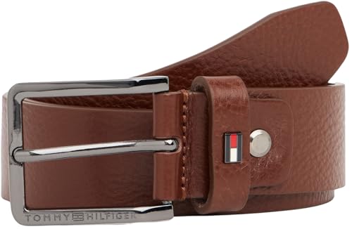 Tommy Hilfiger Ceinture Homme Oliver 3,5 cm Cuir, Marron (Coffee Bean), 95 cm