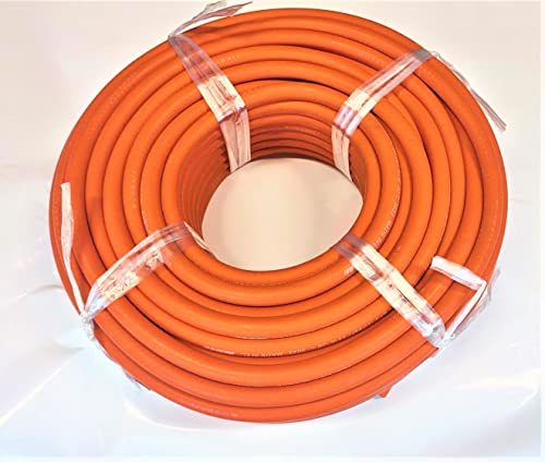 ZaTeChS Propan Butan Détendeur gaz Tuyau (Très Flexible) de Marque 300cm (3m) | 20bar | Ø6.3mm (13.3mm Externe) | -30°C | Pantalon pour réchaud de Camping | Bobine entière de 50m ou au mètre