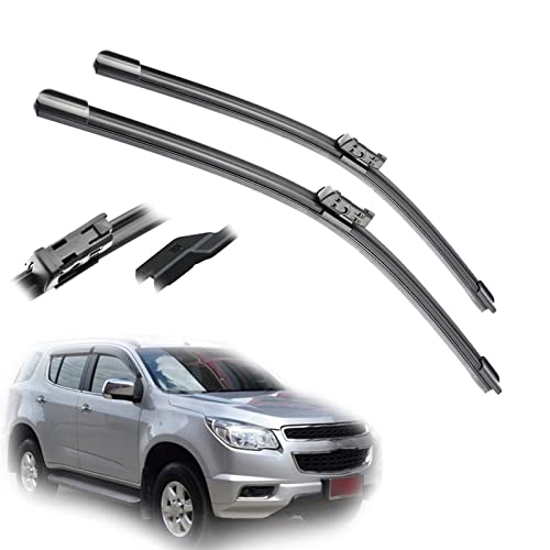 Essuie-glaces avant 22"+18" pour Chevrolet Trailblazer MK2 S-10 (2012-2017) | Lot de 2 balais