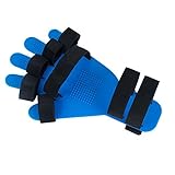 genmine Finger Splint Fingerboard Finger Separator Orthotics Points Hand Wrist Training Orthosis Device Brace Support Flex Spasm Extension Board Splint Apoplexy Hemiplegia Right Left Men Women