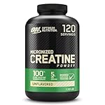Optimum Nutrition Micronized Creatine Monohydrate Powder, Unflavored, 120 Servings, 600 Grams (Packaging May Vary)