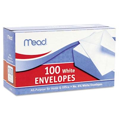 Negocio Sobre, 3 5/8 x 6 1/2, 20 lb, Blanco, 100/caja, total 6 cajas