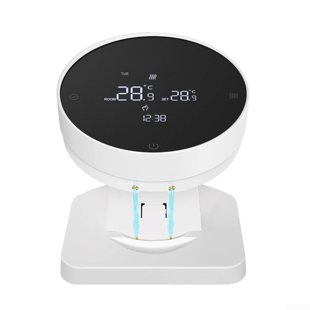 Inalámbrico para termostato inteligente LCD control táctil caldera de gas
