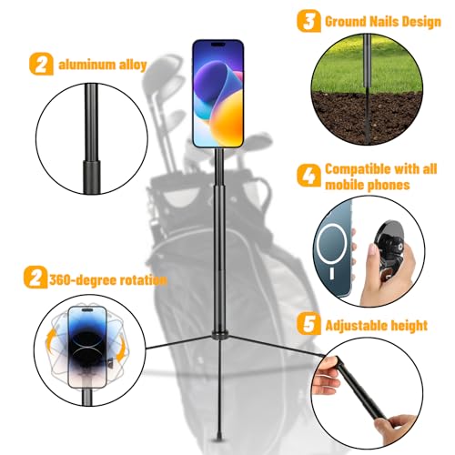 Magnetic Golf Tripod & Monopod