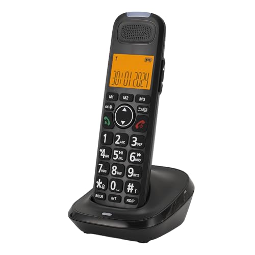 Teléfono con cable e inalámbrico Cryfokt Pantalla 2 pulg miniatura 6