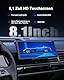 Avylet 8,1 Zoll Wireless Carplay Display für Android Auto&Apple Carplay, Tragbares IPS Touch Bildschirm mit IP67 Rückfahrkamera, OTA-Updates, GPS Navigation, Bluetooth 5.0, Mirror Link, FM/AUX