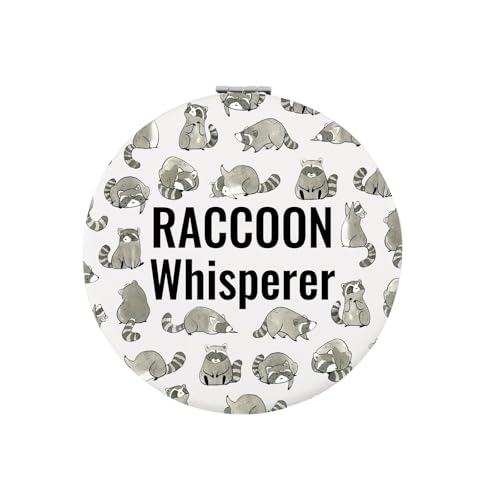 Espejo de maquillaje tema mapache CHOORO