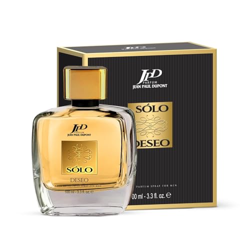 Image of Jean Paul Dupont (JPD) Solo Deseo - Long Lasting Perfume for Men - with Aromatic, Spicy and Woody notes - Eau de Toilette 100ml