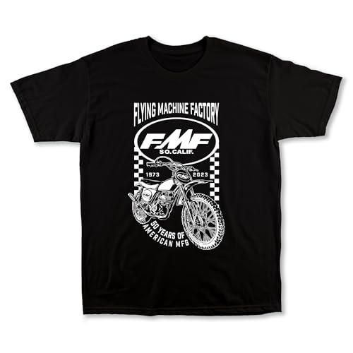 FMF Madness Tee - Crew Neck Mens T Shirt, Motocross, Dirt Bike T Shirts Blk2